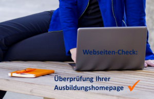 Website-Check Ausbildungshomepage