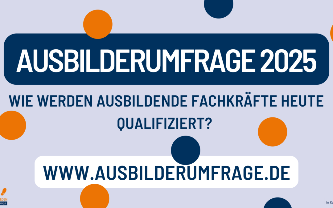 Ergebnisse der Ausbilderumfrage 2025: Jetzt verfügbar!