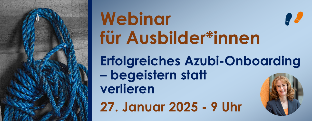 Webinar Erfolgreiches Onboarding von Auszubildenden am 27. Januar 2026